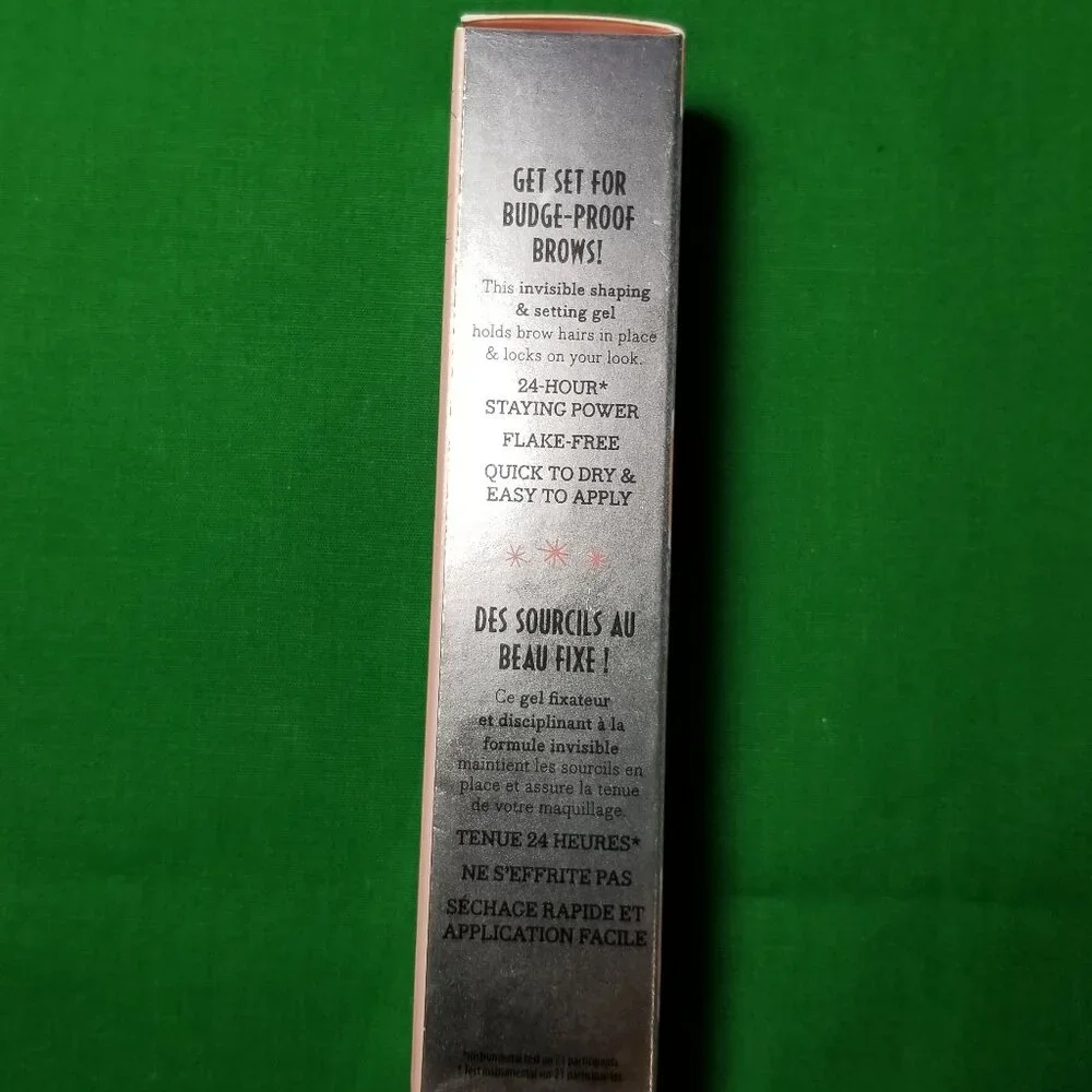 Benefit 24-HR Brow Setter Invisible Gel 7ml/0.23oz & Precisely Brow Detailer NEW